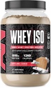 All Black Everything 25g Whey Protein Powder | Airplane Cookie | 27 Servings | Whey Protein Isolate | Low Carbs & Low Sugar | MCTs