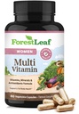 ForestLeaf Daily Vitamin Multivitamin for Women, Multi-Vitamin for Women - Womens Multivitamins & Multiminerals Supplement | All Essential Vitamins Needed for Health & Energy | 60 Veg Caps
