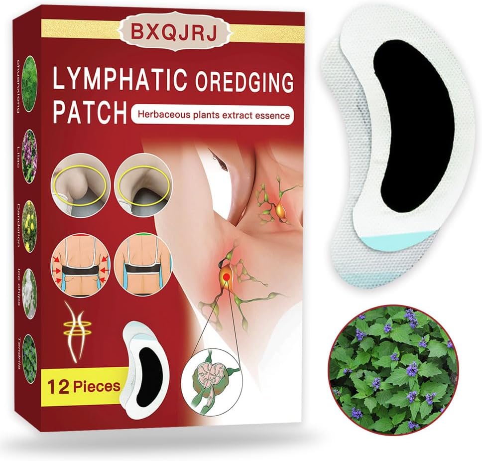 Herbal Lymph Nodes Patch, Lymphatic Drainage Patch,Herbal Lymph Care ...