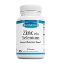 EuroMedica Zinc Plus Selenium - Immune & Respiratory Health Support Supplement - Mineral Supplement with Zinc Bisglycinate Chelate - Formula with Selenium for Cellular Health Support - 60 Capsules