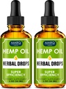 Hеmp Oil (2 Pack) – 500,000 – Colorado Sеed Extract - Natural Omega 3, 6, 9 Source - Made in USA - Providеs Restful Sleep