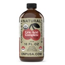 CNP Uric Acid Cleanse Liquid Supplement 16oz - Organic Cherry Formula for Joint Comfort Support, Fast Absorbing Detox Blend, Glass Bottle Made in USA, Natural Daily Wellness Certified Organic Kosher