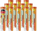 T&D German Multvitamin 10 Vitamins - 240 Vegan Drink Effervescent Tablets - Orange Flavor - Made in Germany