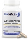 Patient One Adrenal D-Stress | Supplement to Support Healthy Stress Response and Cortisol Levels* | with DHEA, Ashwagandha and More | 90 Capsules