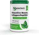 Bioactive Hydrolyzed Collagen Peptides Powder (90 Servings) | Type I & III with VERISOL & 18 Amino Acids | Non-GMO, Grass Fed, Gluten Free, Keto-Friendly
