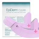 Epi-Derm Mastopexy Anchor Shape Silicone Tape – Anchor Design Tailored for Breast Reduction Recovery - Helps Smooth & Fade Scars – Premium-Grade Silicone, Reusable & Washable – Clear, 5-Pairs