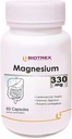Panihari Biotrex Nutraceuticals Magnesium 330Mg Capsules - 60 Count