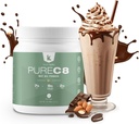TeamKeto C8 MCT Oil powder –Chocolate Hazelnut Ketogenic MCT Coffee Creamer- Vegan-Friendly, Gluten Free & Made in a GMP Compliant, FDA Registered Facility- Perfect in Coffee Tea & Protein Shakes 270g