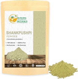 Herbs Botanica Shankhpushpi Powder Convolvulus Pluricaulis 100% Natural | Supports Digestion, Immunity, & Cognitive Function 5.3 oz