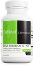 DAVINCI Labs Mega Probiotic ND - Non-Dairy Probiotic Supplement Supports Gut, Digestive & Brain Health* - Gut Health Support Supplement with Non-Dairy Complex* - 120 Vegetarian Caps
