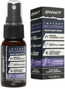 ONNIT Melatonin Liquid Sleep Support Spray, IGEN™ Non-GMO Tested, Lavender Flavor, Sleep Support for Adults, 3mg Melatonin per Spray, 1 fl oz