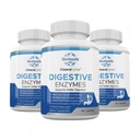 Labs Natural Digestive Enzymes & Probiotic Supplement for Adults, 180 Capsules - Nutritious Blend of Digestive Enzymes & Advantage Probiotic for Digestion & Digestive Health.