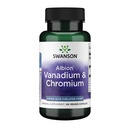 Swanson Albion Chelated Vanadium and Chromium, 60 Veg Capsules | Albion Chelated Minerals Known for Superior Absorption and Unsurpassed Everyday Support for a Healthy Body