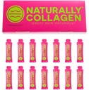 Premium Hydrolyzed Liquid Marine Collagen Supplement - 8000mg of Collagen per Sachet Plus 180mg VIT C - Natural Tropical Fruit Flavour - 14 Sachets per Box