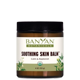 Banyan Botanicals Soothing Skin Balm – Organic Herbal Skin Care Salve with Neem Leaf and Vetiver – Cooling and Soothing Balm For Natural Skin Health – 4 oz – Non GMO Sustainably Sourced Petroleum Free