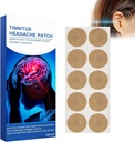 Tinnitus Patches, 10 PCs Ear Patches for Tinnitus, Ear Pain Patch, Hearing Weaken, Itchy Ears/Non-Woven Fabric Patch (10PCS)