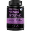 MEDCHOICE 12-in-1 Melatonin 5mg Sleep Capsules with Magnesium, 90ct