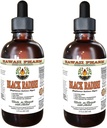 Hawaii Pharm Black Radish Alcohol-Free Liquid Extract, Black Radish (Raphanus Sativus Niger) Dried Root Glycerite Natural Herbal Supplement 2x2 oz
