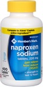 Member's Mark 220 mg Naproxen Sodium (400 ct.) by Members Mark