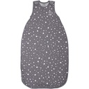 Woolino Toddler Sleeping Sack, 4 Season, Merino Wool and Organic Cotton, Baby Sleep Bag, 2-4 Years, Star Gray