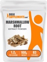 BulkSupplements.com Marshmallow Root Extract Powder - Marshmallow Root Supplement, Herbal Supplement - Gluten Free, 1.2g per Serving, 100g (3.5 oz) (Pack of 1)