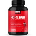 Force Factor Prime HGH Secretion Activator, HGH Supplement for Men with Clinically Studied AlphaSize to Help Trigger HGH Production, Increase Workout Force, and Improve Performance, 75 Capsules
