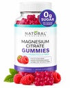 Sugar Free Magnesium Gummies - Calming Anti-Stress Gummies, Magnesium Supplement to Support Stress Relief, Sleep, Heart Health, Nerves, Muscles & Bones, 100 mg, Kids, Adults, Vegan, High Absorption