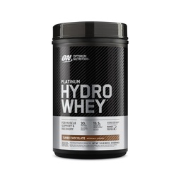 Optimum Nutrition Platinum Hydrowhey Protein Powder, 100% Hydrolyzed Whey Protein Isolate Powder, Flavor: Turbo Chocolate, 20 Servings, 1.8 Pounds (Packaging May Vary)