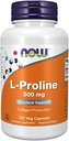 L-Proline 500 mg - 120 Veg Capsules by NOW