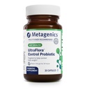 Metagenics UltraFlora Control Probiotic Supplement - Shelf-Stable Formula with Prebiotics - Supports Healthy Gut Microbiome, Weight Regulation & Bloating Relief* - 30 Servings