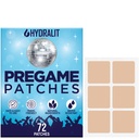 Happy Hour Hangover Patches Party Aid Hydration Drinking Relief Alcohol Recovery Patch Long-Lasting Natural Formula Better Mornings After Night Out Wake Up Refreshed Pregame 72 Pack