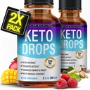 Toplux Keto Diet Drops Ketogenic Supplement - Premium Formula to Support Ketosis, Better Absorption Liquid, Garcinia Cambogia, for Men & Women