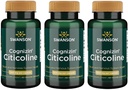 Swanson Cognizin Citicoline 1,000 Milligrams 60 Veg Capsules (3 Pack)