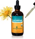 Herb Pharm Certified Organic Elecampane Liquid Extract for Respiratory System Support - 4 Ounce