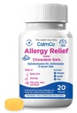 CalmCo Adult Allergy Relief with Diphenhydramine HCl 25 mg - Chewable Antihistamine for Sneezing, Runny Nose & Itchy Eyes, Nighttime Allergy Medicine for Ages 12+, Fantasy Fruit Flavor, 20 Count