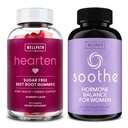 WellPath Beet Root Gummies (Sugar Free) 1500 mg – Blueberry Flavor for Blood Pressure Support and Soothe Hormone Balance for Women + Cortisol Manager, 60 Ct