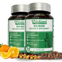 Rhubarb,Gut Motility Activator for Bowel Movement & Constipation Relief, Regularity,Bloating & Gas Relief,Mucus Production Assist,Lining & Microbiome Support,90 Capsules