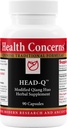 Health Concerns Head-Q – Herbal Supplement for Tension & Sinus Headache Support – Qiang Huo Chinese Herbal Formula with Magnolia, Chaste Tree, Turmeric – Circulation Support – 90 Capsules