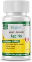 Safrel Generic Bayer Baby Aspirin 81 mg (500 Enteric Coated Tablets) | Adult Low Dose Strength Safe Pain Reliever (NSAID) for Minor Aches | Value Pack