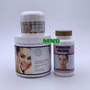 BIO HYDROLIZED Collagen Plus Vitamin C Powder Healthy Hair Pills Elastin Cream
