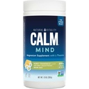 Natural Vitality Calm Mind, Magnesium Citrate + L-Theanine Powder, Supports a Healthy Response to Stress, Gluten Free & Vegetarian, Honey Chamomile, 12 oz.