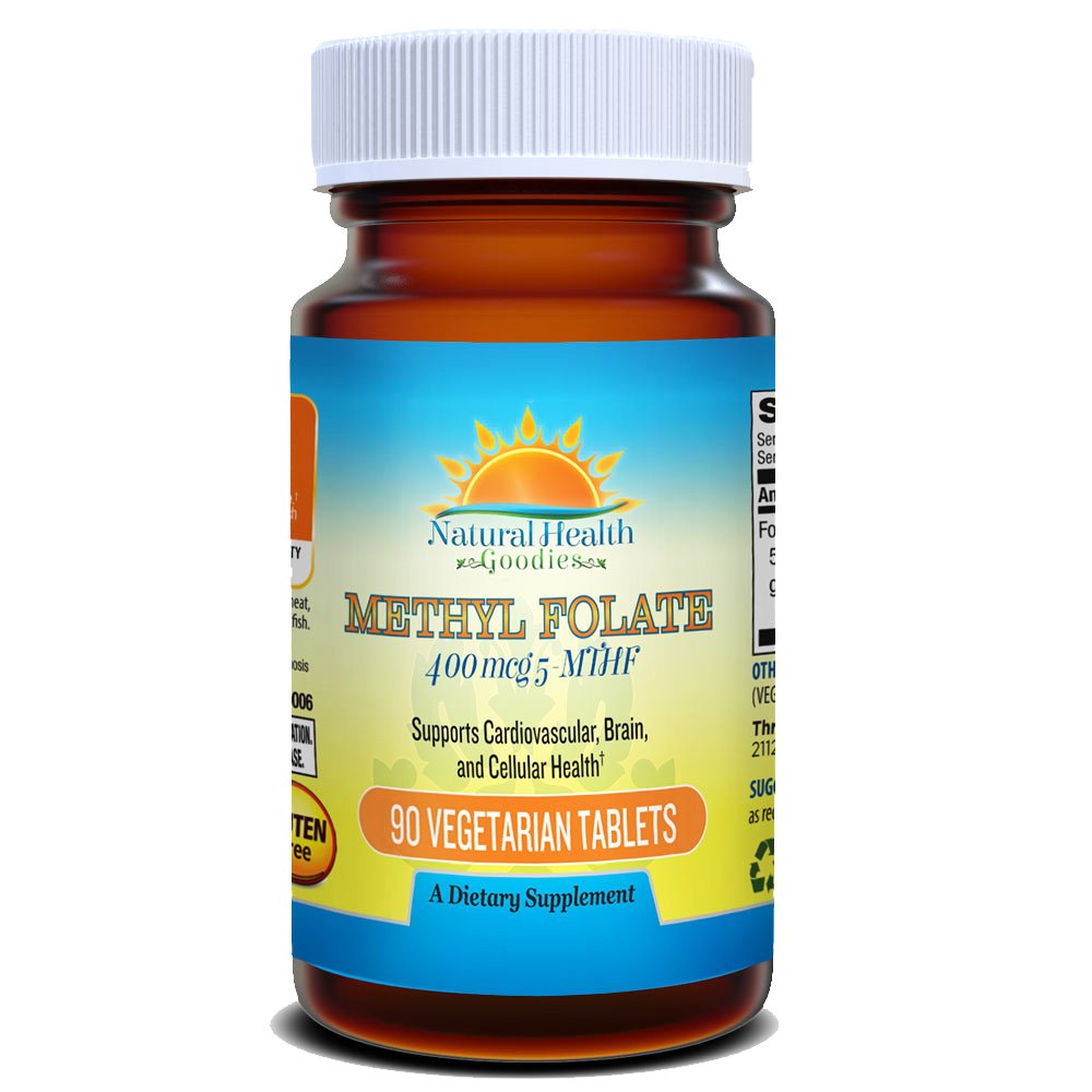 Active Folate 5-MTHF: Prenatal Vitamin for Brain & Heart Health
