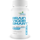 Brain Vigor Smart Brain Booster - Extra Strength Support for Focus, Health, and Memory - Improved Formula Made with Lion's Mane Mushroom & Ginkgo Biloba - Our Best Brain Vigor Smart Pills