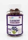 Elderberry Gummies 100mg with Vitamin C and Zinc - Immune Support, Gluten Free Gummies with 7% Anthoycyanin - 60 Count
