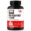 Force Factor Red Yeast Rice + CoQ10 Supplement for Antioxidant Support, Non-GMO, Vegan-Friendly, Premium Quality, 120 Capsules