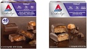 Atkins Endulge Milk Chocolate Caramel Squares 48 Count & Chocolate Caramel Mousse Bars 5 Count Bundle